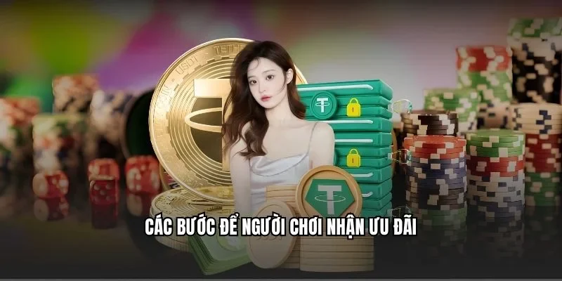 Các bước để người chơi nhận ưu đãi